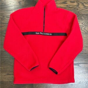 Women’s red Polo Ralph Lauren fleece